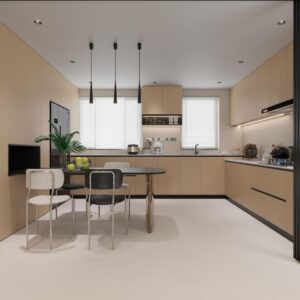 U-Shaped Kitchen