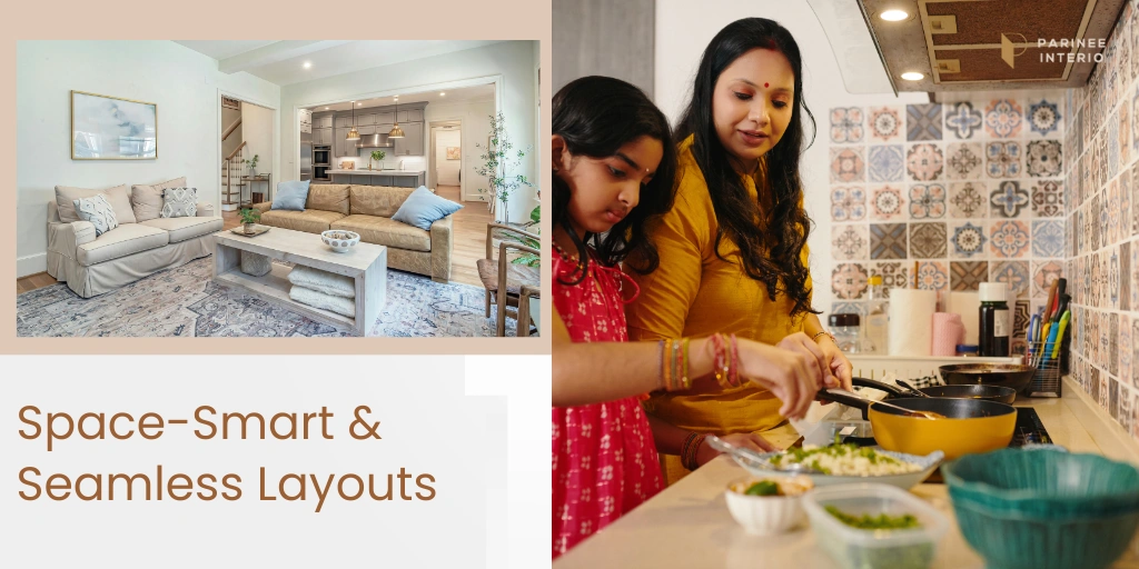 Smart Open Kitchen Design Ideas for Small Apartments in India