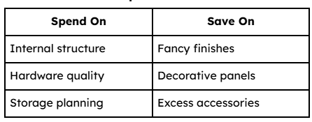 Where You Should Spend vs Where You Can Savex