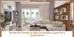 Read more about the article Open Layout vs Partitioned Layout in a 1 BHK: Which Works Better?
