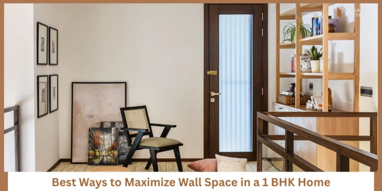 Use Your Walls Better -- Smart Storage Ideas for 1 BHK Homes