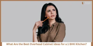 Read more about the article Best Overhead Cabinet Ideas for 1 BHK Kitchens