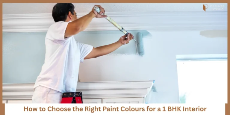 Best Paint Colours for Small 1 BHK