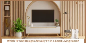 Read more about the article Best TV Unit Designs for a 1 BHK Living Room