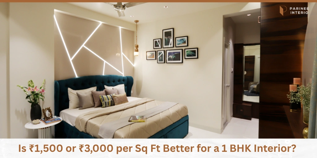 Read more about the article Cost Per Square Foot for 1 BHK Interiors Explained