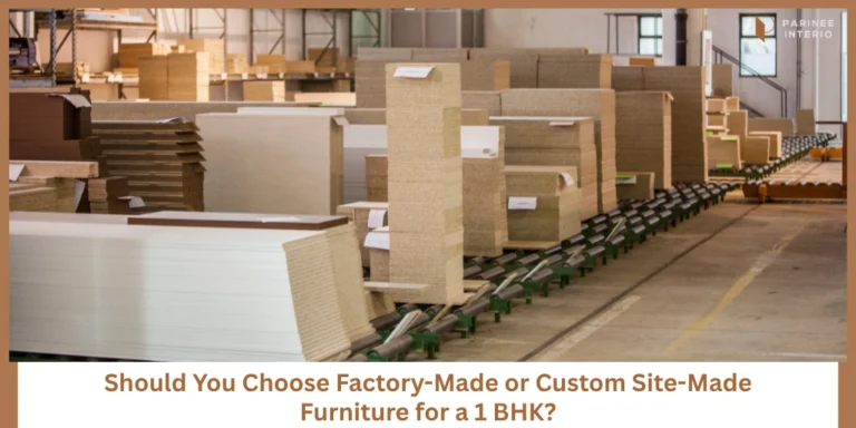 Factory-Made vs Site-Made Furniture.