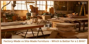 Read more about the article Factory-Made vs Site-Made Furniture for a 1 BHK