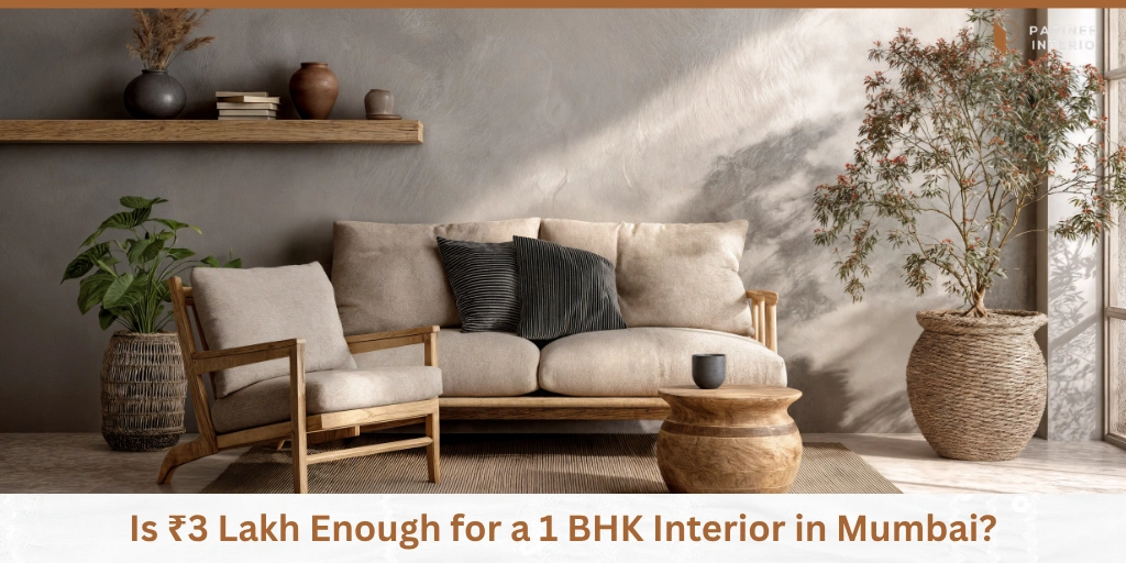 Read more about the article Is ₹3 Lakh Enough for a 1 BHK Interior in Mumbai?