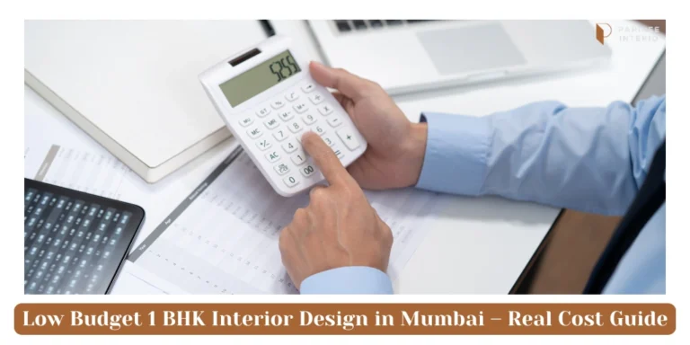 Low Budget 1 BHK Interior Design in Mumbai (Real Costs)