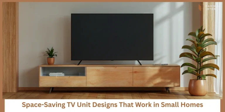 Small Living Room -- These TV Unit Designs Actually Fit