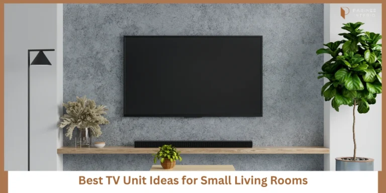 Small Living Room - These TV Unit Designs Actually Fit