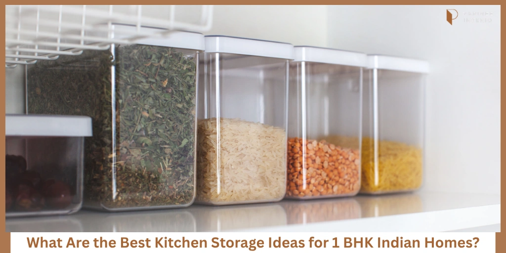 You are currently viewing 1 BHK Kitchen Storage Ideas for Indian Homes
