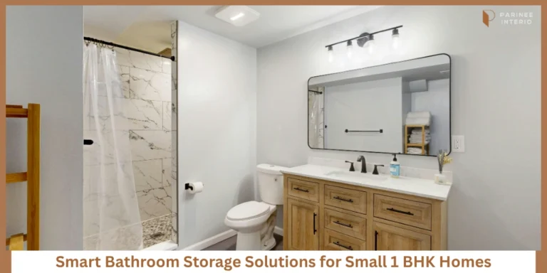 Best Bathroom Storage Ideas for Small 1 BHK Flats