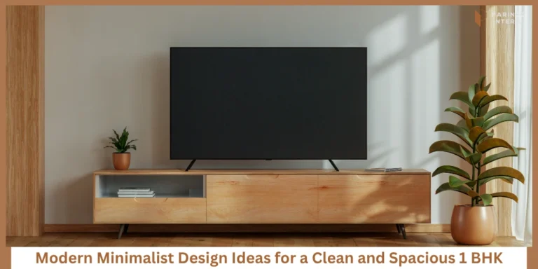 Best Colours, Materials, and Finishes for Minimalist 1 BHK Interiors