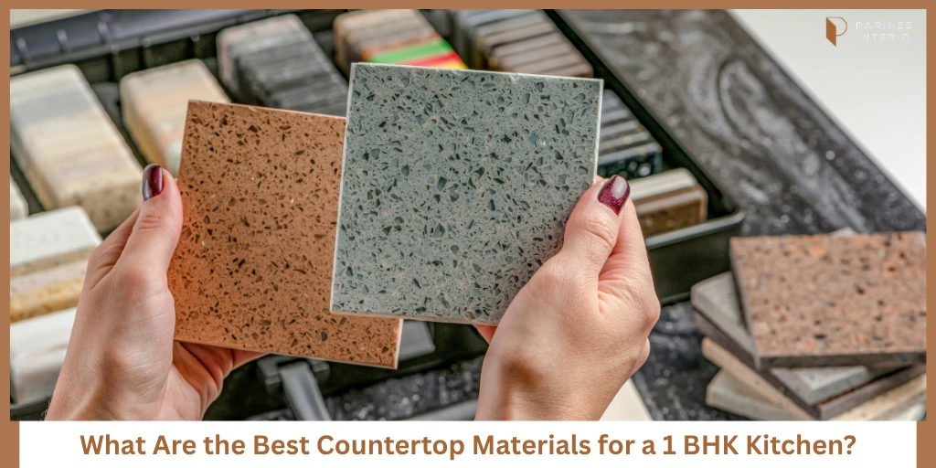 Read more about the article Best Countertop Materials for a 1 BHK Kitchen