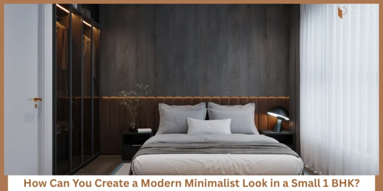 Best Modern Minimalist Interior Ideas for 1 BHK Flats