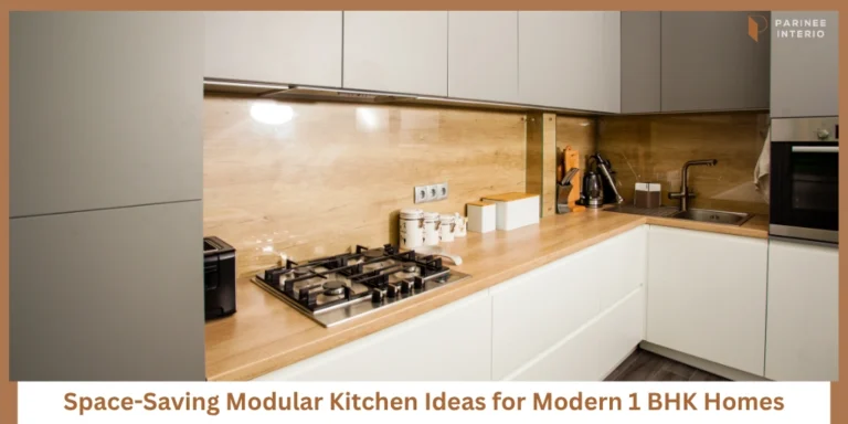 Best Modular Kitchen Layouts for a 1 BHK