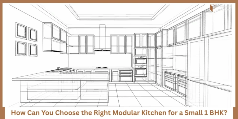 Best Modular Kitchen Layouts for a 1 BHK Flat