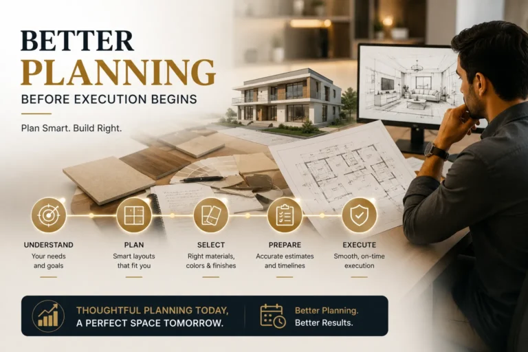 Better Planning Before Execution Begins