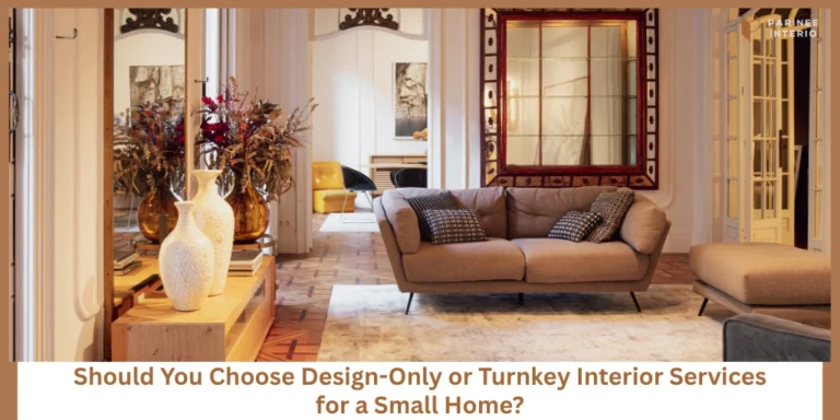 Design-Only vs Turnkey Interiors — Full Comparison