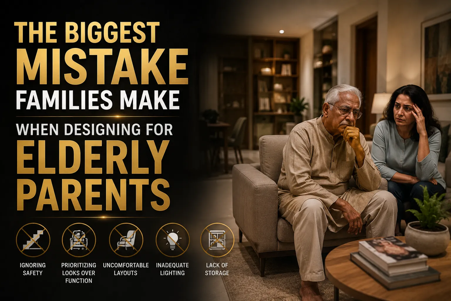 Read more about the article How to Plan Senior Citizen-Friendly Home Interiors Without Compromising Style