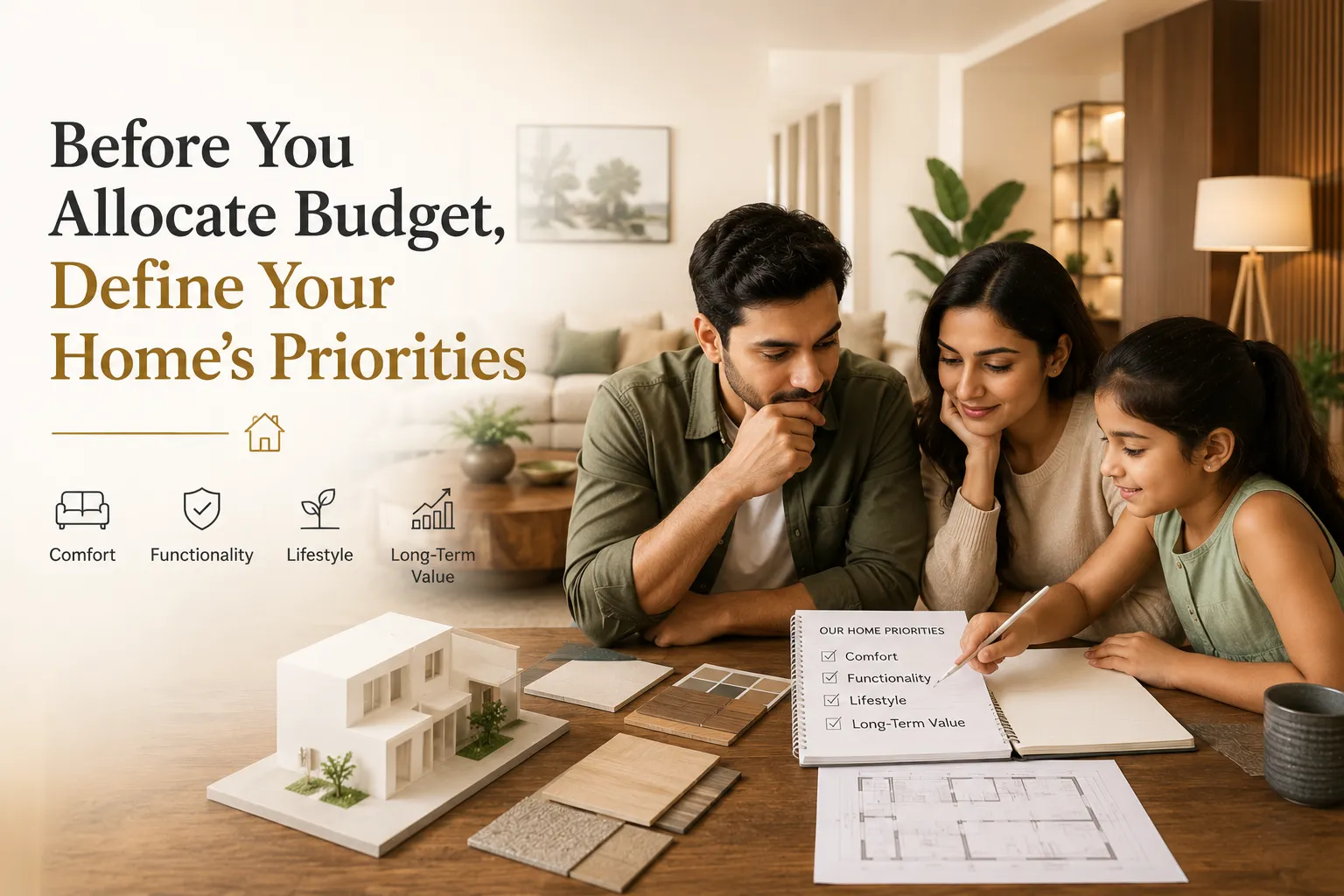 Read more about the article Room-Wise Interior Budgeting Guide: Where Should You Spend More and Where Can You Save?