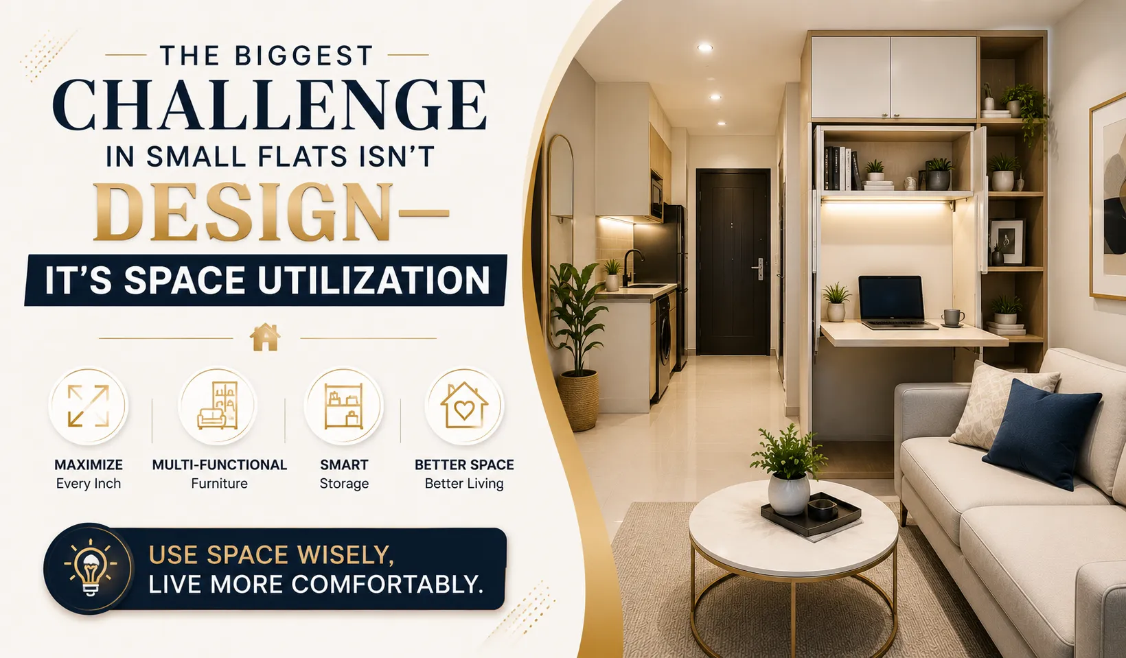 Read more about the article Should I Hire an Interior Designer for a Small Flat?