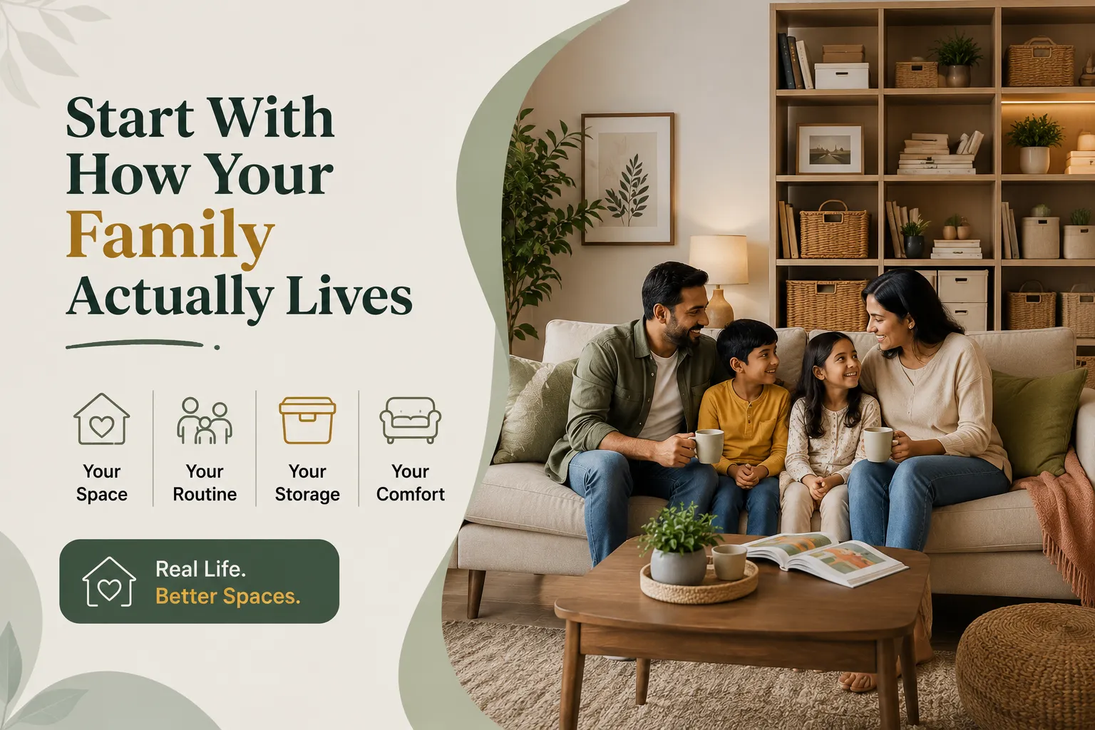 You are currently viewing How to Design a 2 BHK Efficiently Without Wasting Space