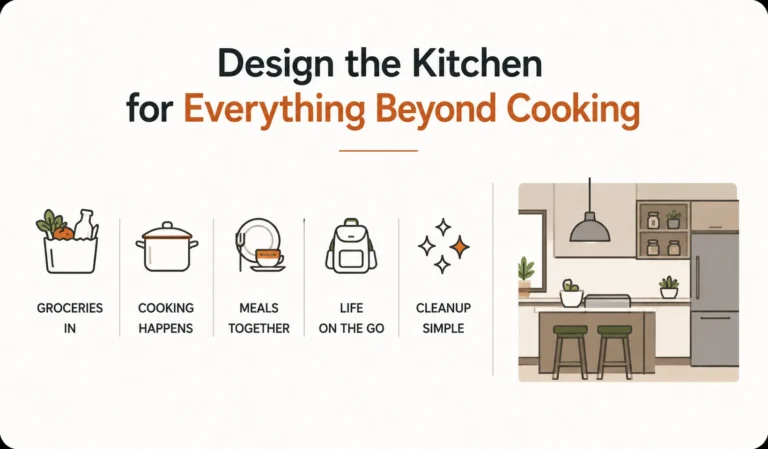 Design the Kitchen for Everything Beyond Cooking