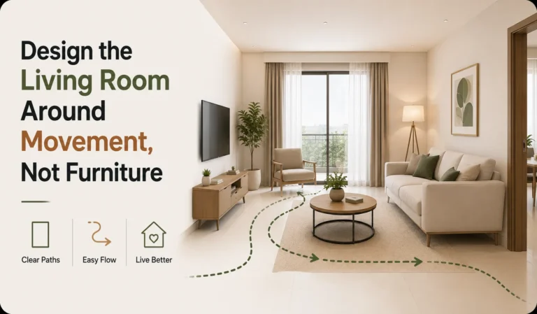 Design the Living Room Around Movement, Not Furniture