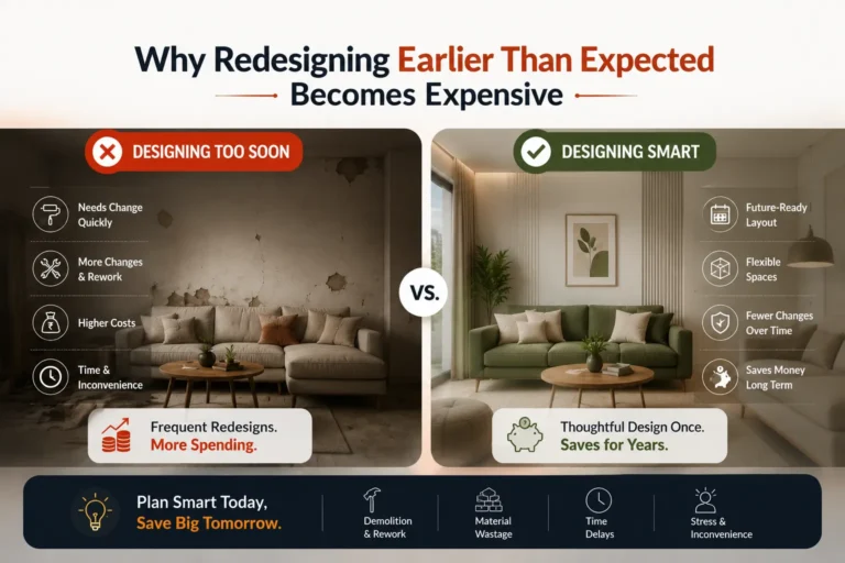 Redesigning Earlier Than Expected Becomes Expensive