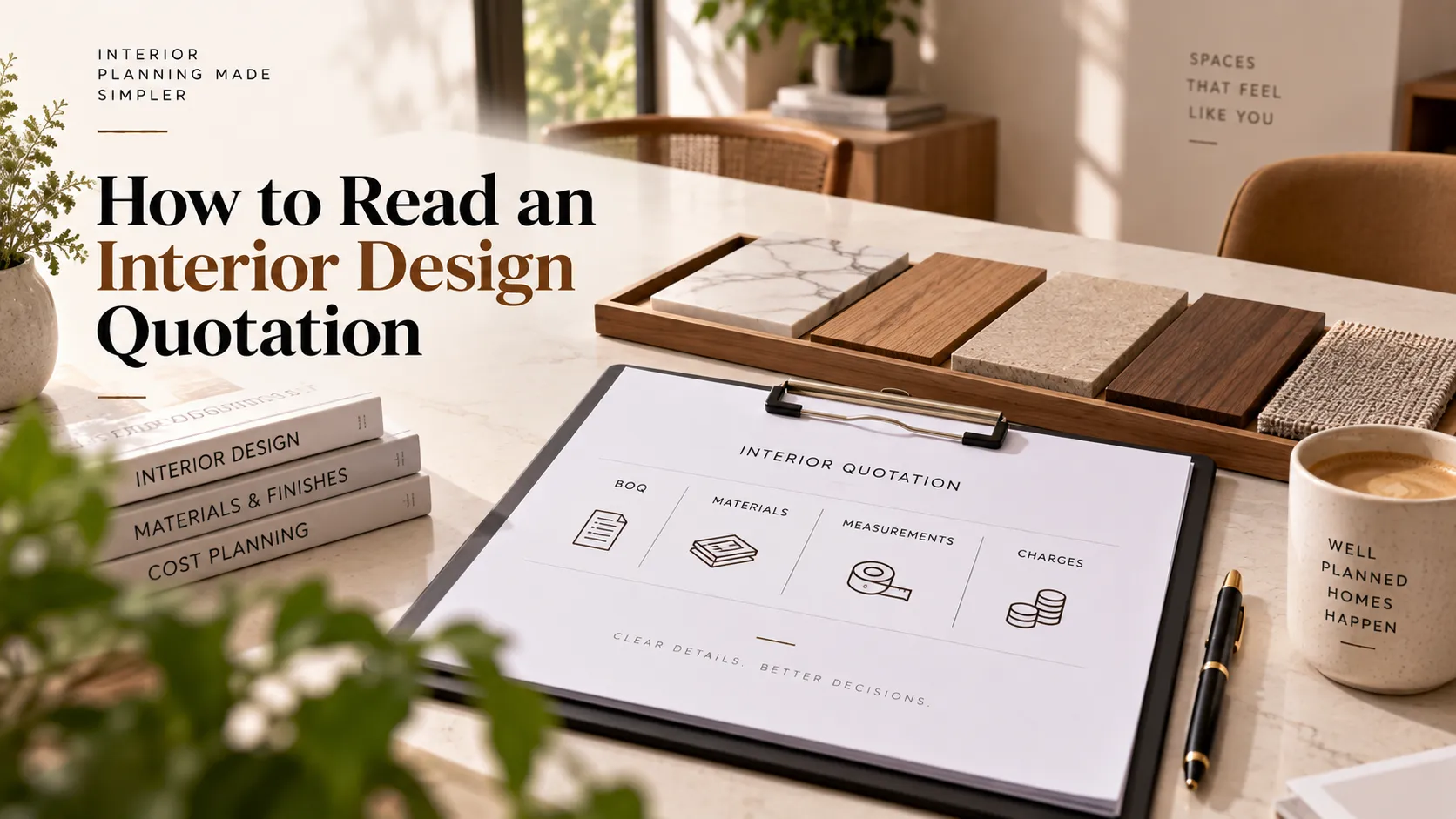 You are currently viewing How to Read an Interior Design Quotation and Check BOQ, Materials and Hidden Charges