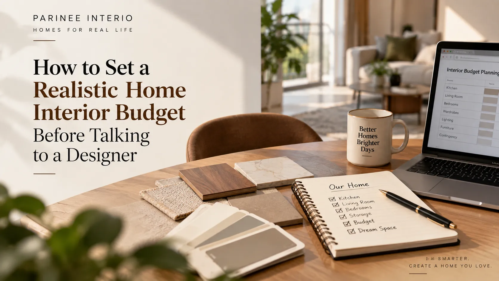 Read more about the article How to Set a Realistic Home Interior Budget Before Meeting a Designer