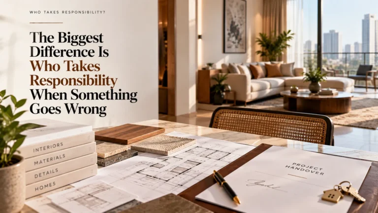 The Biggest Difference Is Who Takes Responsibility When Something Goes Wrong