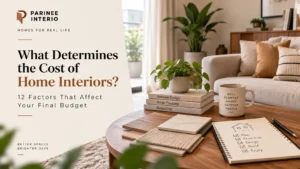 Read more about the article What Determines the Cost of Home Interiors? 12 Factors That Affect Your Final Budgetq
