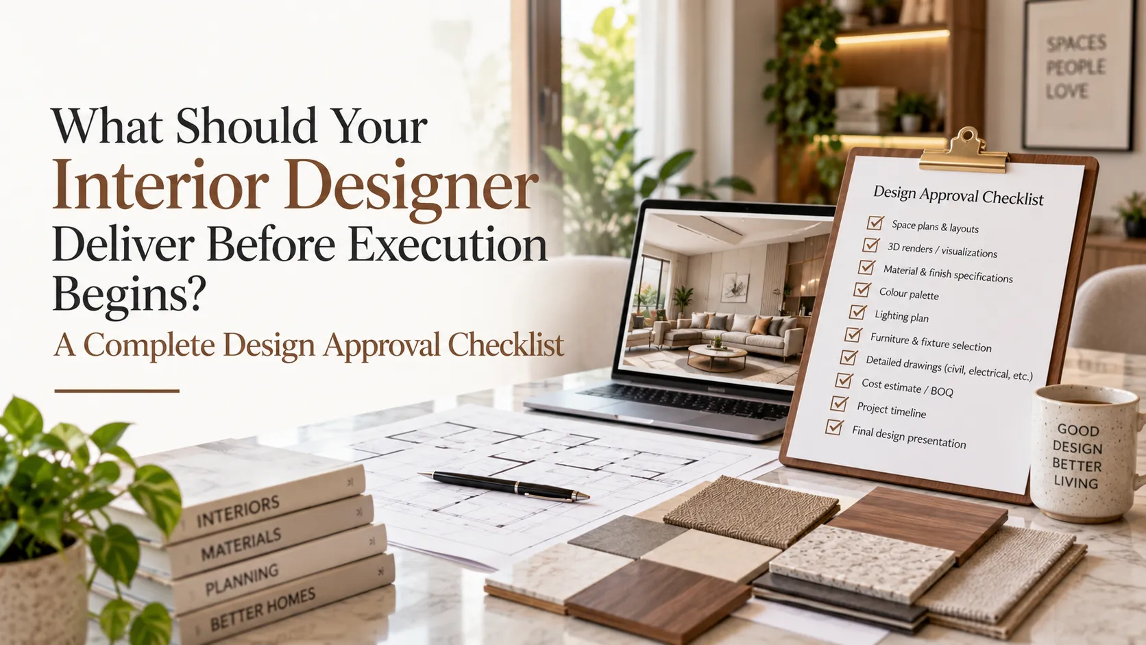 Read more about the article Interior Design Deliverables to Approve Before Execution Begins