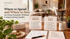 Read more about the article Where to Spend and Save on Home Interiors Without Compromising Quality